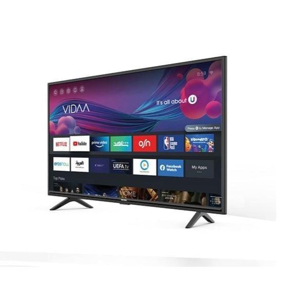 بيسك - شاشة تلفزيون 55 بوصة سمارت LED - موديل BLED-H55UHD