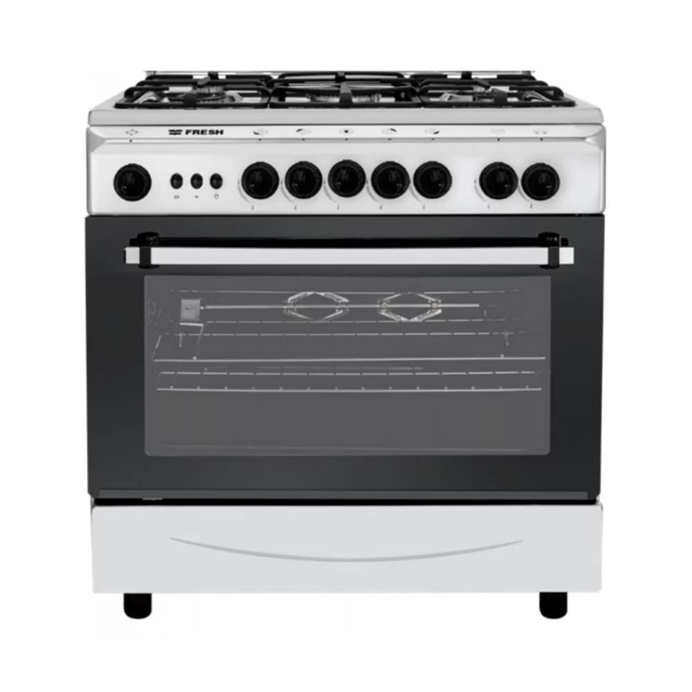 فرن فريش 5 عيون غاز امان كامل FCS8055
