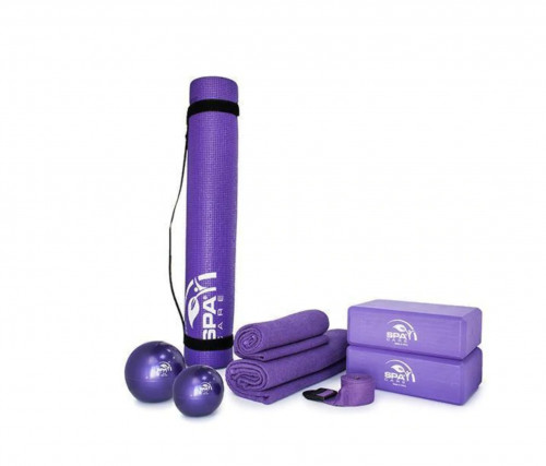 مجموعة يوجا بنفسجية 4