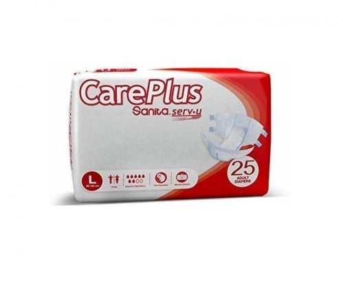 حفائض كير بلس للكبار مقاس كبير L