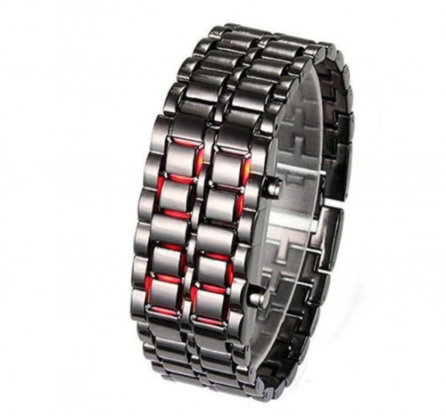 ساعة ستانليس بارقام SPAW002 LED