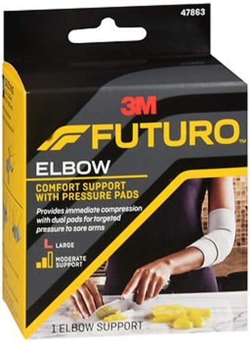 فوتورو دعامة كوع مع وسادات ضغط، دعم تثبيت متوسط