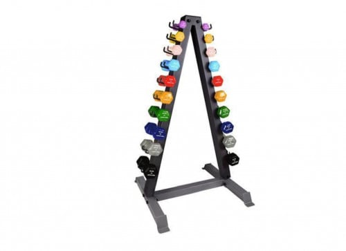 حامل اثقال كامل مع الاوزان من 10-1باوند(زوج)