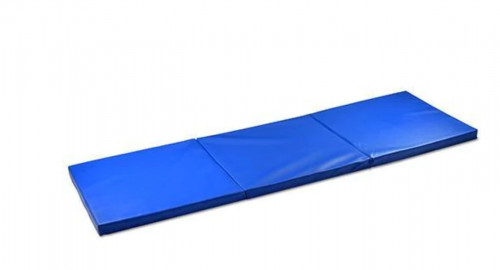 مرتبة تمارين 3 طويات ازرق 180x61x4cm