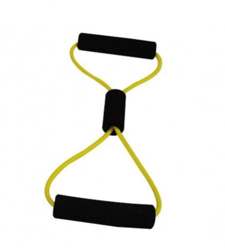 حبل مطاطي للتمارين شكل 8