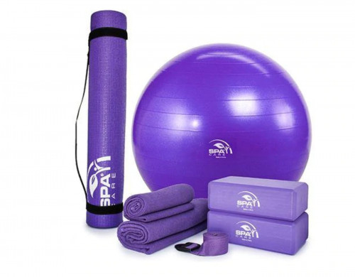 مجموعة يوجا بنفسجية 3