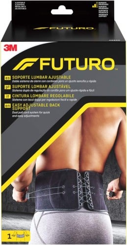 داعم خلفي للظهر بتصميم قابل للتعديل وسهل التعديل من فيوترو، قياس واحد
