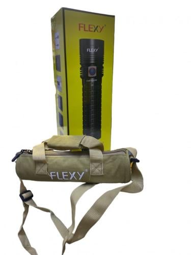 كشاف من شركة FLEXY الاصلي يوصل 370متر مع حقيبة يعم...