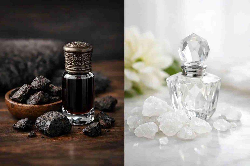 الفرق بين المسك الأسود والأبيض ببساطة