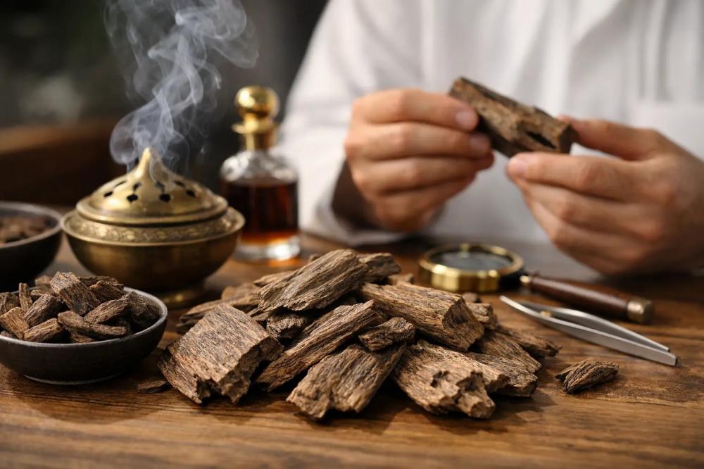 كيف اعرف العود الطبيعي قبل الشراء؟