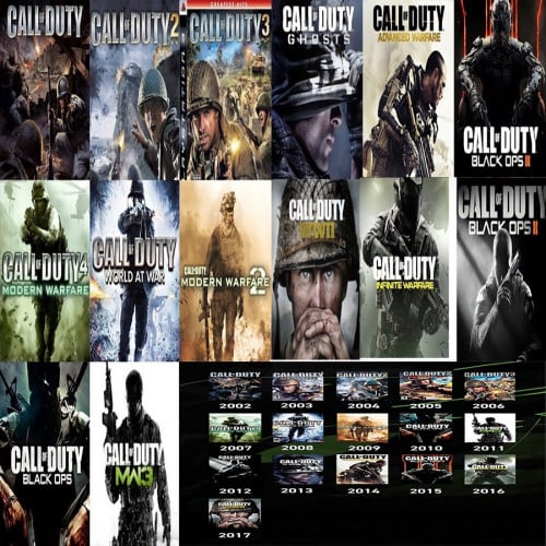 بكج كول أوف ديوتي 1 - 14 | 1 - 14 All Call of Duty...