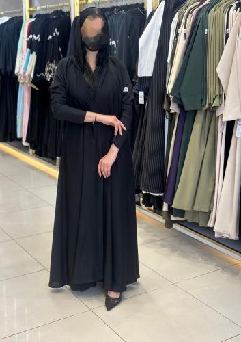 عبايه كم استرتش اسود