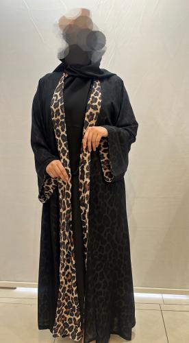عبايه تايقر شيفون