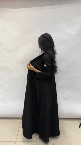 عبايه رولا جاكار اسود