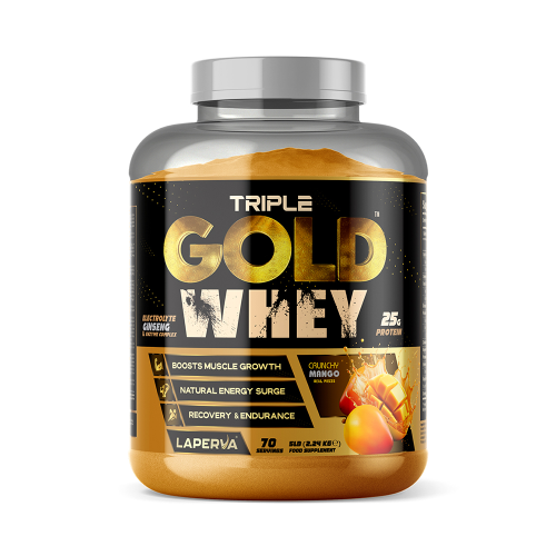 LAPERVA TRIPLE GOLD WHEY CRUNCHY MANGO 5LB