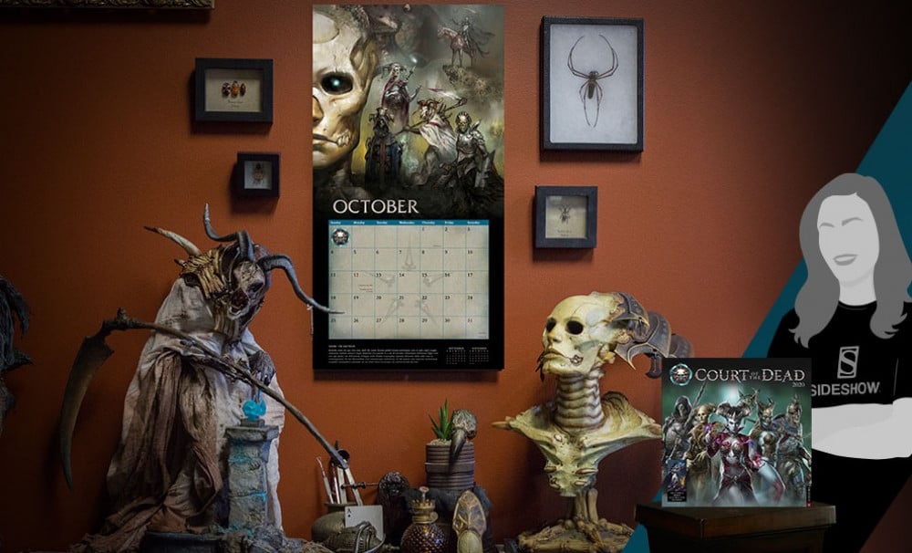 Court of the Dead 2020 Deluxe Wall Calendar