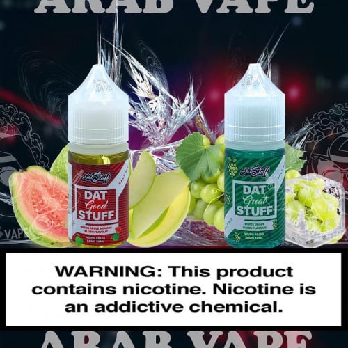عرض نكهة سولت جديدة انتاج دكتور فيب Dr.Vape دات ستف Dat Stuff
