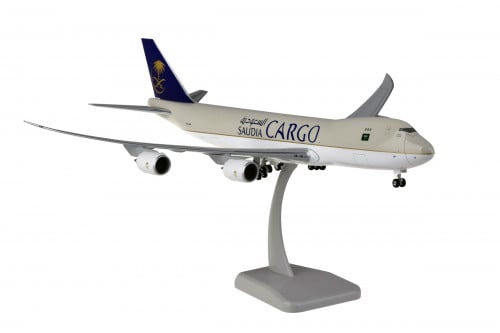مجسم السعودية للشحن B747-8F مقاس 1:200
