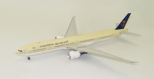 مجسم الخطوط السعودية B777-300ER حديد مقاس 1:200