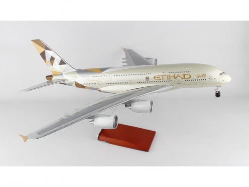 مجسم طيران الاتحاد A380 مقاس 1:100
