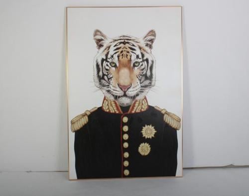 لوحة جدارية - نمر عسكري