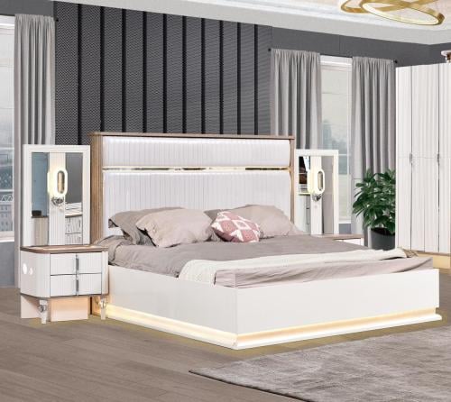 غرفة نوم بتصميم عصري