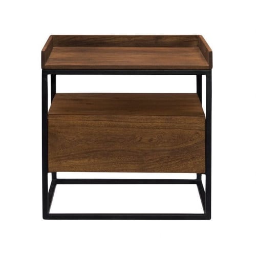 طاولة زاوية خشب