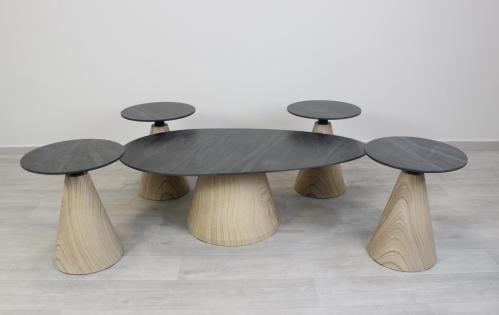 طقم طاولات خدمة 5 قطع