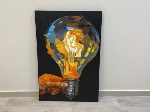 لوحة جدارية