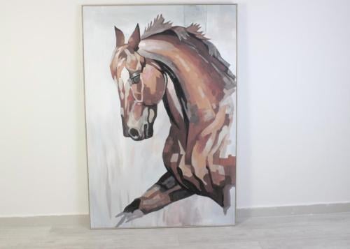 لوحة جدارية - حصان