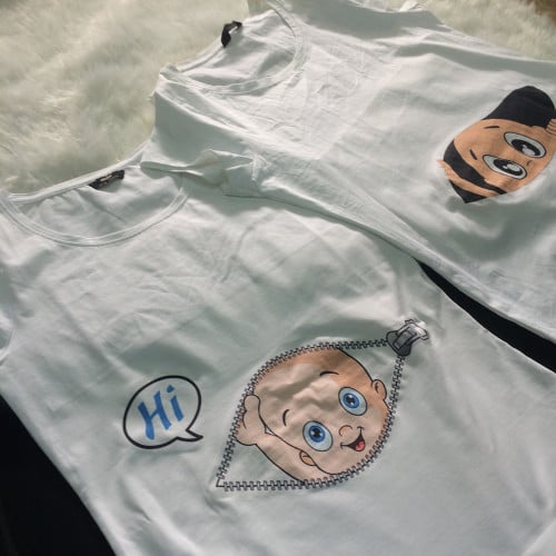 طقم 2تيشيرت للحمل