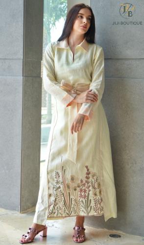 فستان العيد بورود - وردي