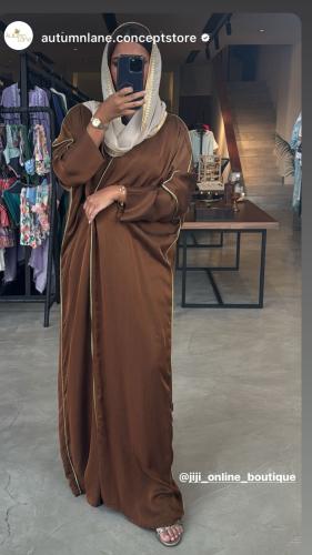 عباية حرير مغسول