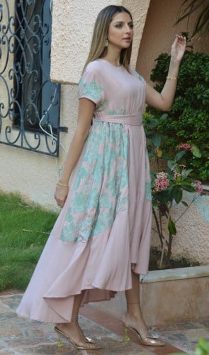 فستان  بينك