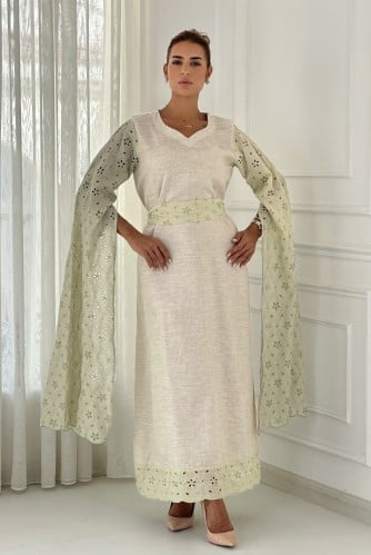 ثوب اكمام طويلة