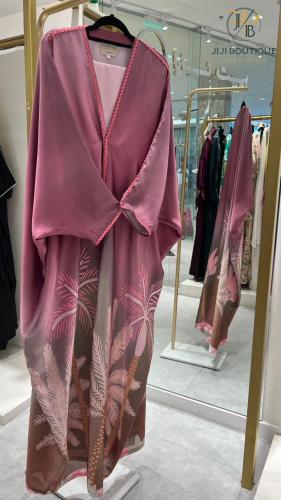 عباية حرير نخلات