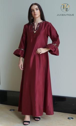 فستان  العيد شك كريستال