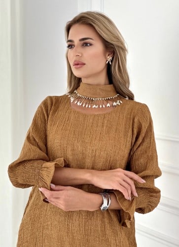 فستان برقبة لولو