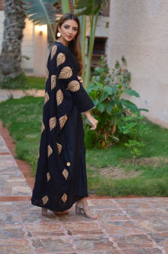 عباية اوراق شجر