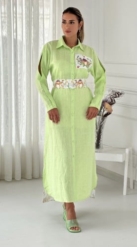 ثوب الجمال مطرز