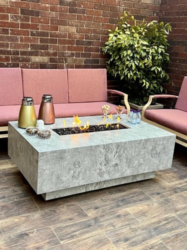 موقد ومدفأة 50elegant ( بدون حاجز زجاجي أو اسطوانة غاز)