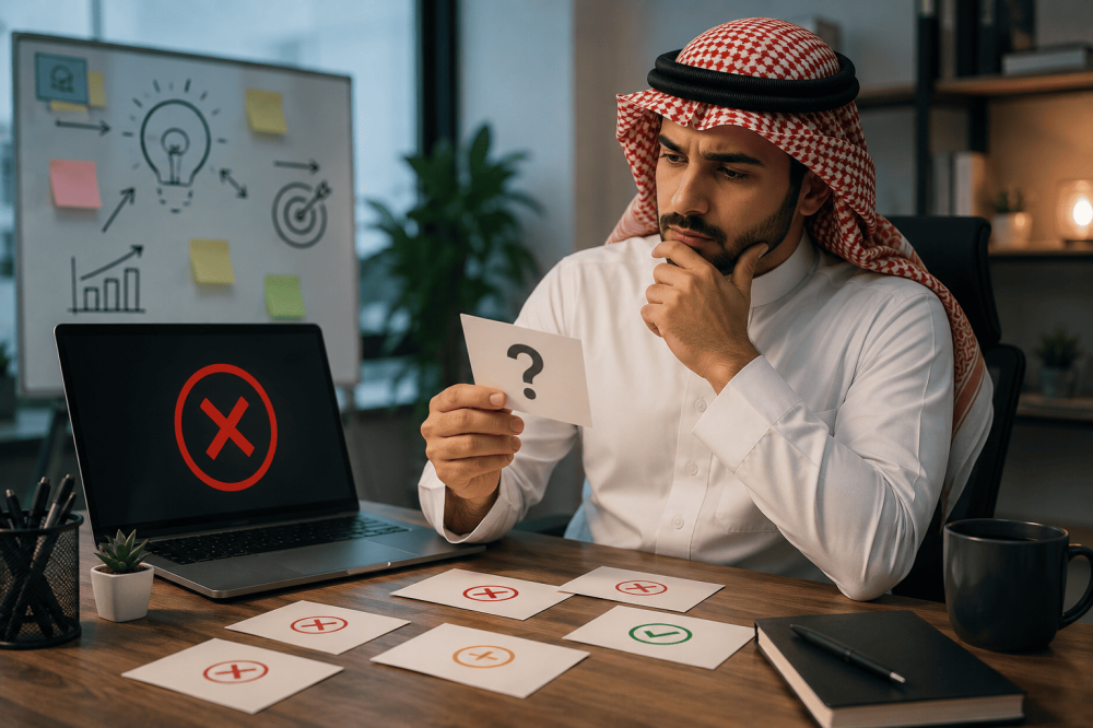 رائد أعمال سعودي يراجع خيارات متعددة بعد عدم قبول الاسم التجاري المقتر