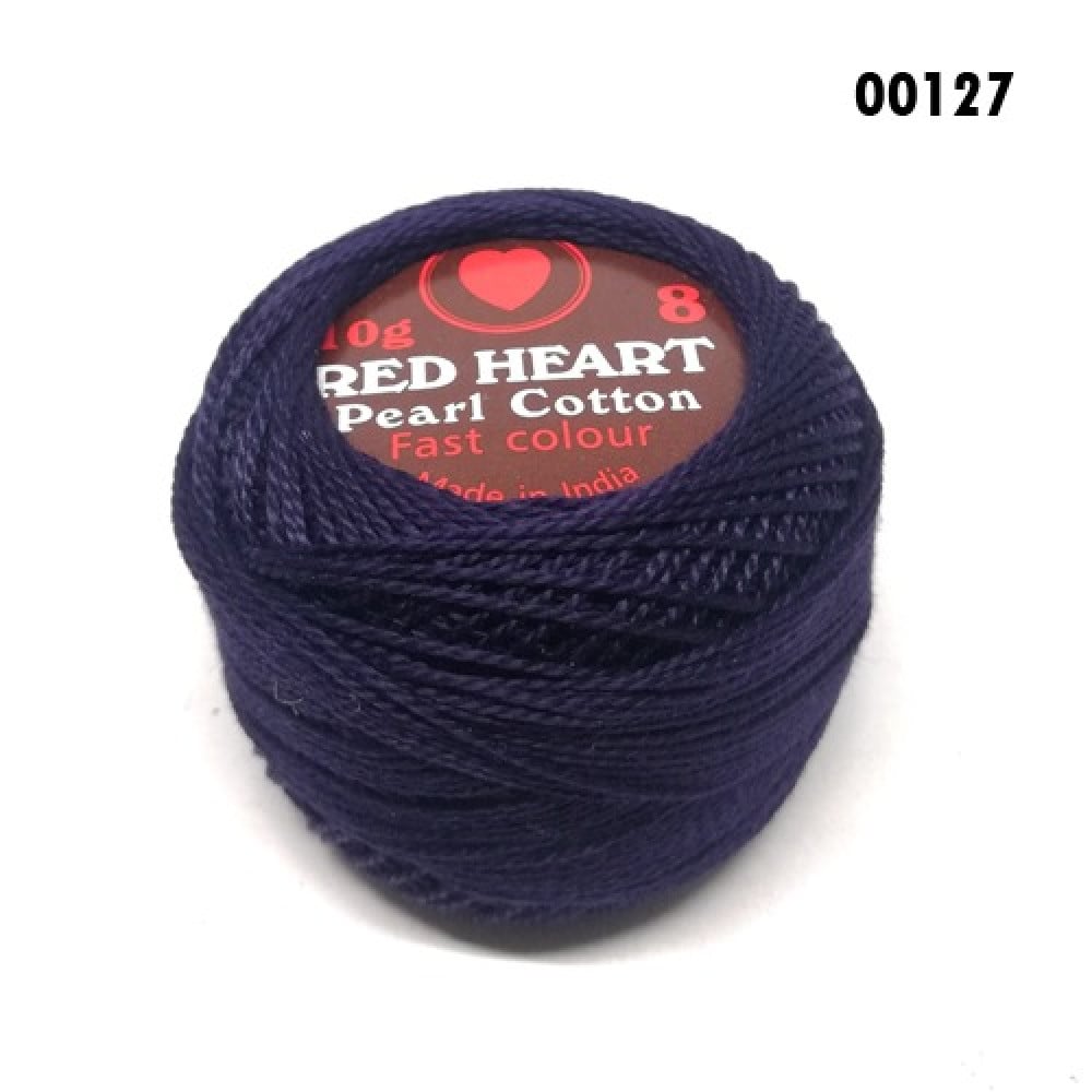 خيط تطريز Red Heart بنفسجي 10غرام رقم اللون 0127