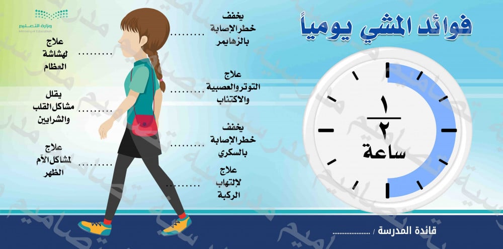 الرياضة وفوائد المشي  63 psd