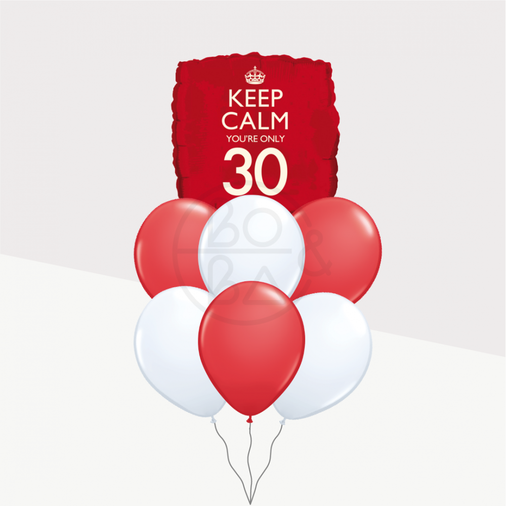 باقة بالون رقم 30