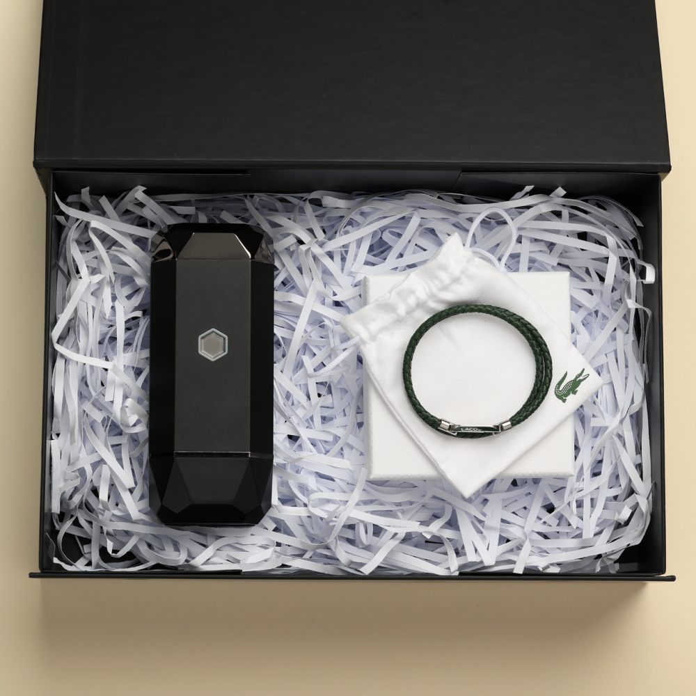 Men's bracelet and electronic incense burner set