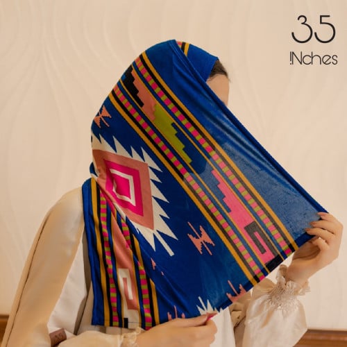 شرشف صلاة/ حجاب بطرحه قطن استرتش