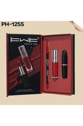Long-lasting lipstick set + lip gloss + lip liner