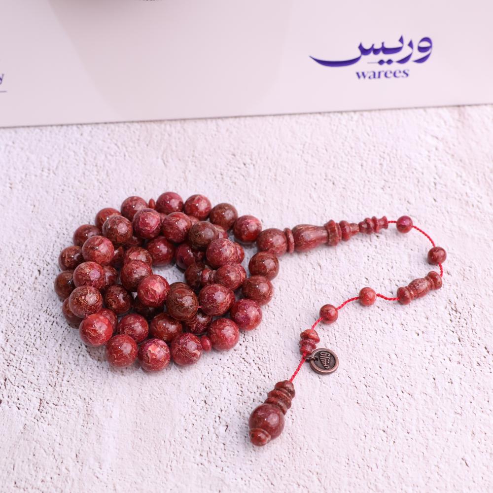 سبحة ورد طبيعي أنيقة