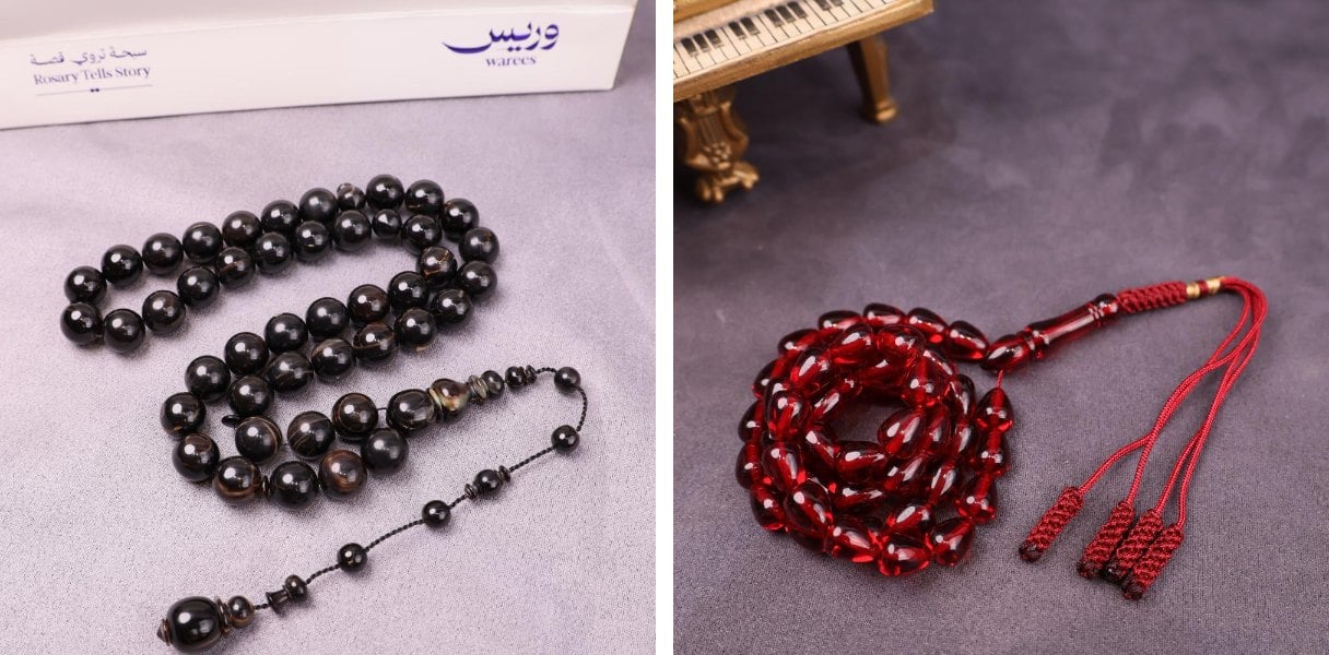 هدية سبحة للعملي: زعفراني وظهر السلحفاة